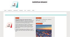 Desktop Screenshot of ciarb-europeanbranch.com